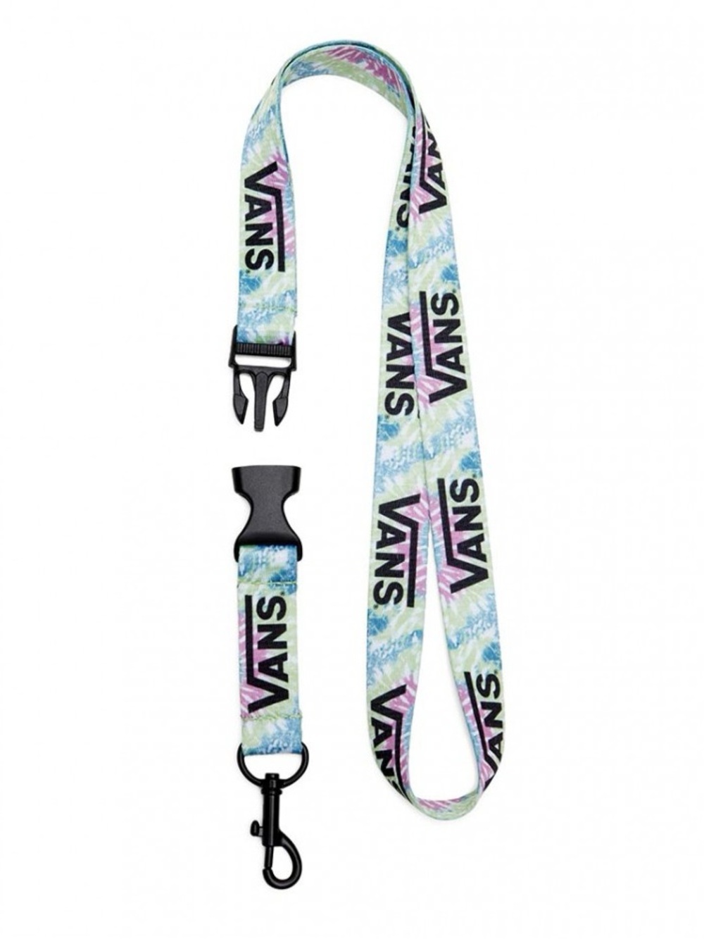 VANS 🏁 PRINTED LANYARD TIE DYE ORCHID